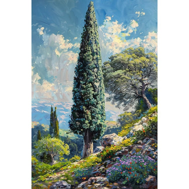 Cypress Tree Canvas